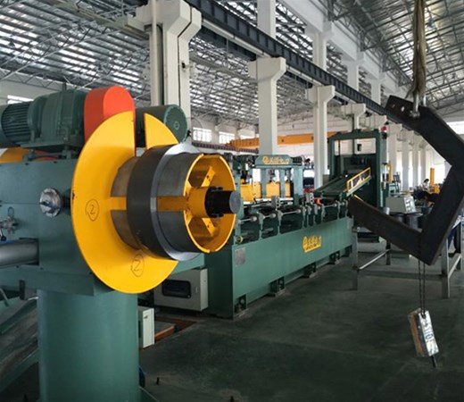 人生就是博电气全自动铁芯横剪线投入运行