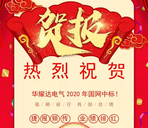 热烈祝贺人生就是博电气2020年国网中标！